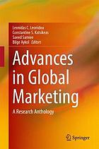 Advances in global marketing : a research anthology