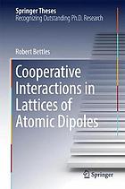 Cooperative Interactions in Lattices of Atomic Dipoles