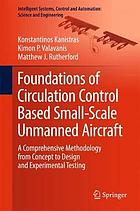 Foundations of Circulation Control Based Small-Scale Unmanned Aircraft