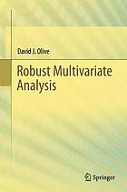 Robust multivariate analysis