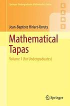 Mathematical tapas