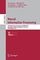 Neural information processing : 24th International Conference, ICONIP 2017, Guangzhou, China, November 14-18, 2017, proceedings