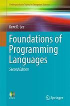 Foundations of programming languages