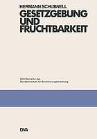 Gesetzgebung und Fruchtbarkeit