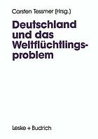 Deutschland und das Weltflüchtlingsproblem