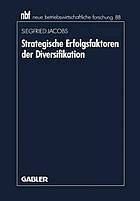 Strategische Erfolgsfaktoren der Diversifikation