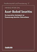 Asset-backed securities : ein innovatives Instrument zur Finanzierung deutscher Unternehmen