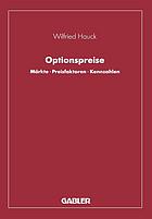 Optionspreise : markte preisfaktoren kennzahlen.