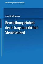 Beurteilungseinheit der ertragsteuerlichen Steuerbarkeit