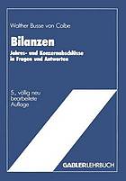 Bilanzen Jahres- u. Konzernabschlüsse in Fragen u. Antworten