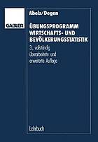 Übungsprogramm wirtschafts- und bevölkerungsstatistik