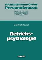 Betriebspsychologie