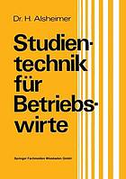 Studientechnik für Betriebswirte