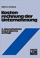 Kostenrechnung der Unternehmung