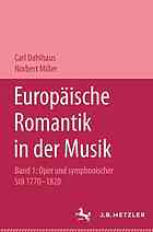 Europäische Romantik in der Musik