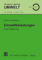 Umweltbelastungen : eine Einführung