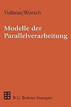 Modelle der Parallelverarbeitung : Eine Einführung