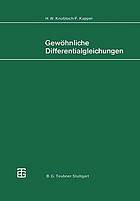 Gewöhnliche Differentialgleichungen