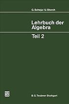 Lehrbuch der Algebra Teil 2