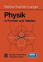 Physik in Formeln und Tabellen