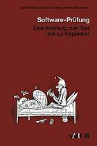 Software-Prüfung eine Anleitung zum Test und zur Inspektion