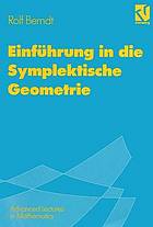 Einführung in die symplektische Geometrie