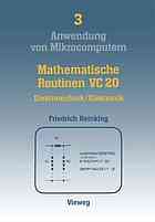 Mathematische Routinen VC 20 : Elektrotechnik/Elektronik