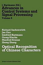 Optical recognition of Chinese characters