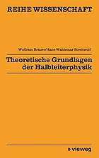 Theoretische Grundlagen der Halbleiterphysik