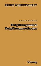 Entgiftungsmittel - Entgiftungsmethoden