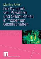 Die Dynamik von Privatheit und Öffentlichkeit in modernen Gesellschaften