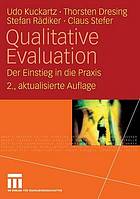 Qualitative Evaluation : der Einstieg in die Praxis