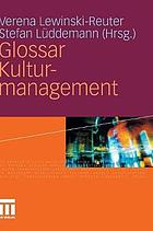 Glossar Kulturmanagement