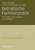 Betriebliche Familienpolitik