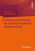 Einführung in die Methoden der sozialwissenschaftlichen Religionsforschung