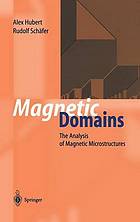 Magnetic domains : the analysis of magnetic microstructures