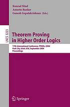 Theorem Proving in Higher Order Logics.