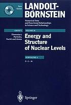 Numerical data and functional relationships in science and technology / Gruppe 1: Kern- und Teilchenphysik = Group 1: @Nuclear and particle physics Vol. 18. Energy and structure of nuclear levels. Subvol. a, Z2-36 / E.V. Balandina ... Ed. by H. Schopper.