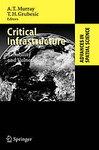 Critical infrastructure : reliabililty and vulnerability