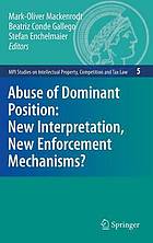 Abuse of dominant position: new interpretation, new enforcement mechanism?