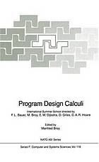 Program design calculi