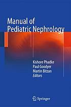 Manual of pediatric nephrology