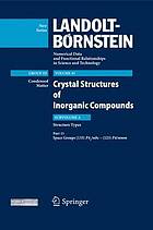 Crystal Structures of Inorganic Compounds.