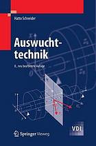 Auswuchttechnik mit 60 Tabellen, Sachverzeichnis mit über 1000 Einträgen