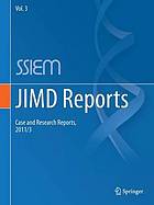 JIMD reports : case and research reports, 2011/3