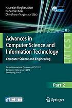 Advances in computer science and information technology Pt. 2. Computer science and engineering