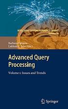 Advanced query processing 1, Issues and trends