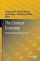 The Chinese economy : recent trends and policy issues