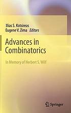 Advances in combinatorics [in memory of Herbert S. Wilf]