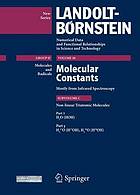 Numerical data and functional relationships in science and technology / Group 2: Molecules and radicals Vol. 20, Molecular constants mostly from infrared spectroscopy Subvol. C, Non-linear triatomic molecules Pt. 1, H 2 O (HOH). Pt. Gamma, H 2 17 O (H 17 OH), H 2 18 O (H 18 OH) / G. Guelachvili ... Ed.: G. Guelachvili.